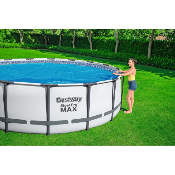 Acoperire solară pentru piscină cu diametrul de 417 cm - BESTWAY 58242