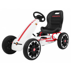 Kart cu pedale - alb - Inlea4Fun ABARTH Preview