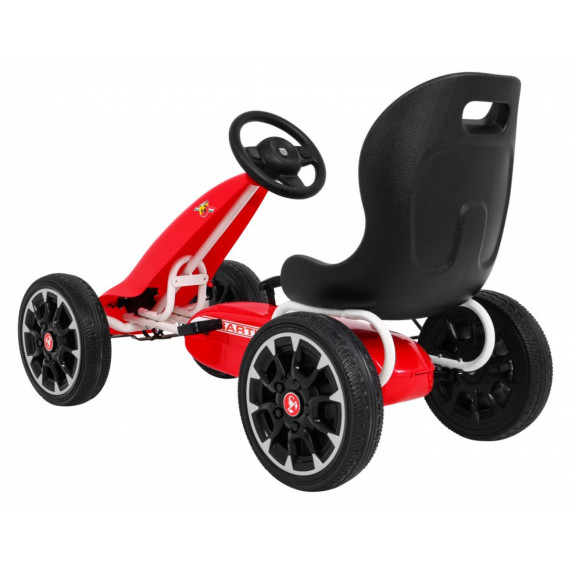 Kart cu pedale - roșu - Inlea4Fun ABARTH