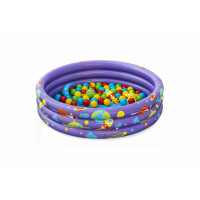 Piscină gonflabilă pentru copii cu 50 bile colorate - BESTWAY 52466 