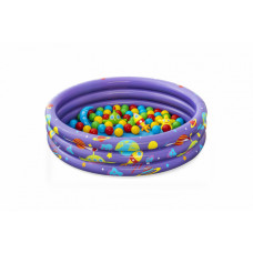 Piscină gonflabilă pentru copii cu 50 bile colorate - BESTWAY 52466 Preview