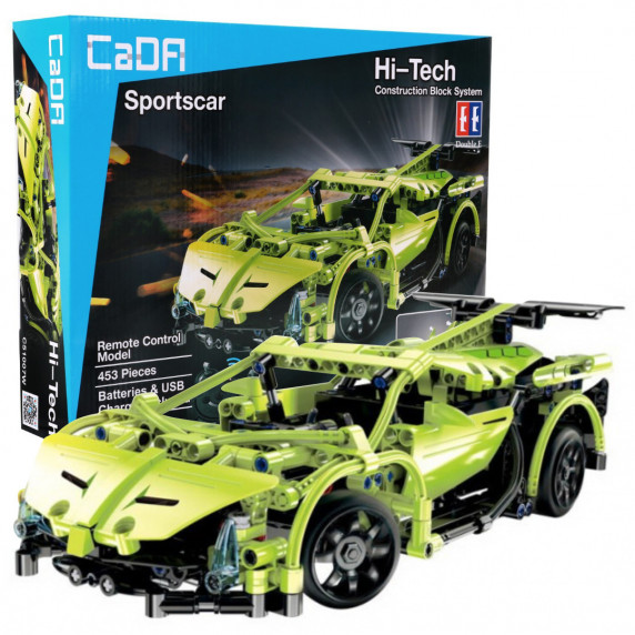Set creativ de construcție - 453 piese - CaDFI Sportscar