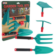 Unelte de grădinărit pentru copii cu mânere detașabile - Inlea4Fun GARDEN TOOLS SET Preview