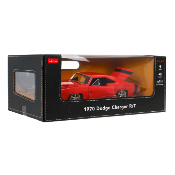  Mașină cu telecomandă RC 1970 Dodge Charger RT RASTAR 1:16