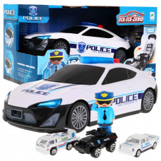 Mașină de poliție, mașini mici, efecte lumină și sunet  Preview