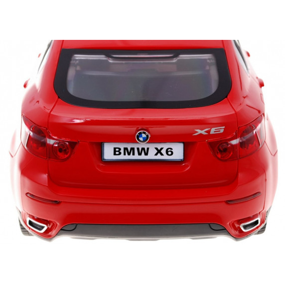 Mașină BMW X6 cu telecomandă, 1:14 RC - roșu