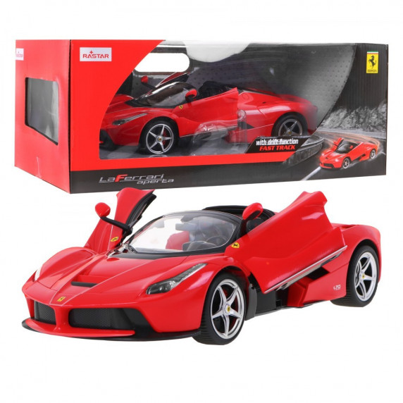 Mașină Ferrari LaFerrari Aperta cu telecomandă, 1:14 RC - roșu