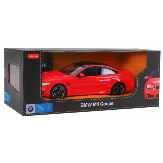 Mașină BMW M4 Coupe cu telecomandă, 1:14 RC - roșu