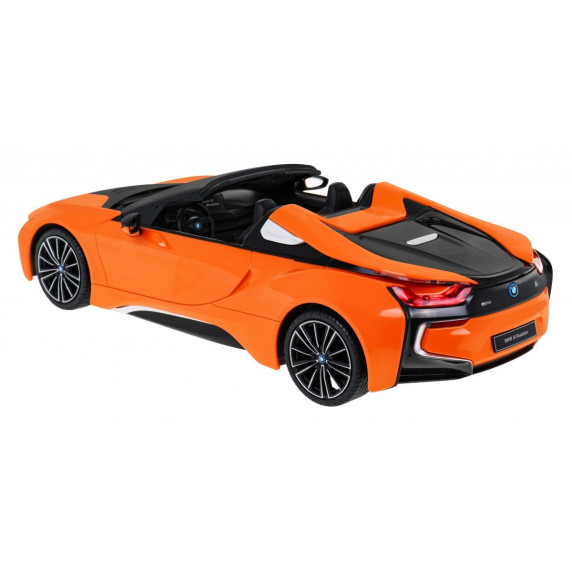 Mașină BMW I8 Roadster cu telecomandă, 1:12 RC - portocaliu