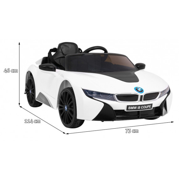 Mașină electrică - BMW i8 LIFT Coupe - alb