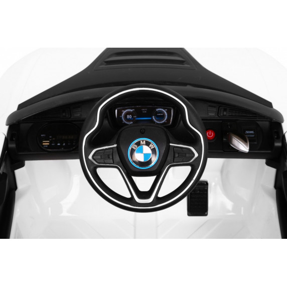 Mașină electrică - BMW i8 LIFT Coupe - alb