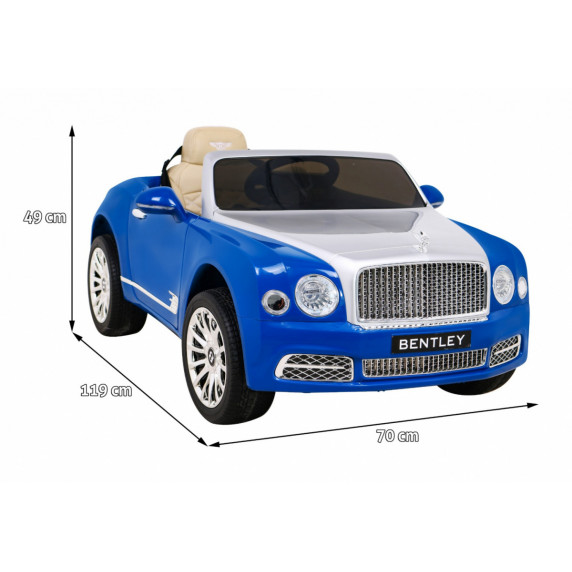 Mașină electrică - BENTLEY Mulsanne - albastru