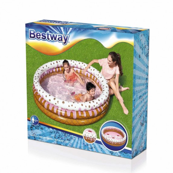 Piscină gonflabilă pentru copii - 160x38 cm - BESTWAY 51144
