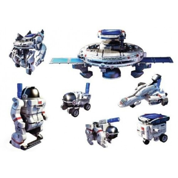 Robot solar 6 în 1 - Inlea4Fun Space Fleet