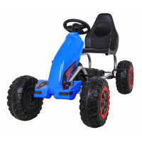 Kart cu pedale - albastru - Inlea4Fun STRONG 