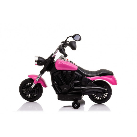 Motocicletă electrică - roz - Chopper V-Max