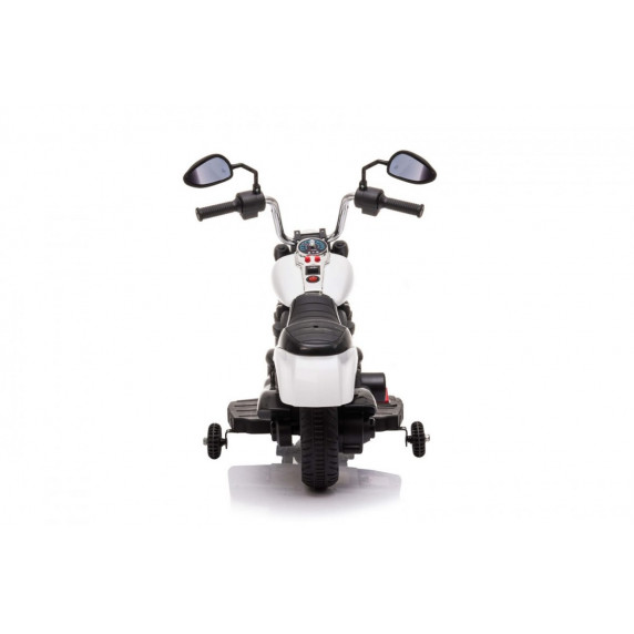 Motocicletă electrică - alb - Chopper V-Max
