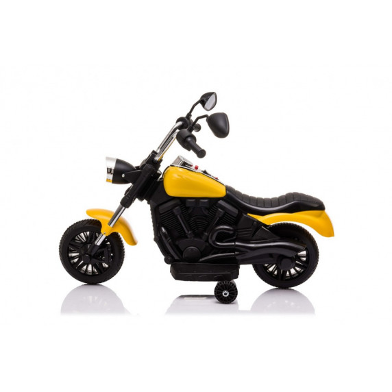Motocicletă electrică - galben - Chopper V-Max