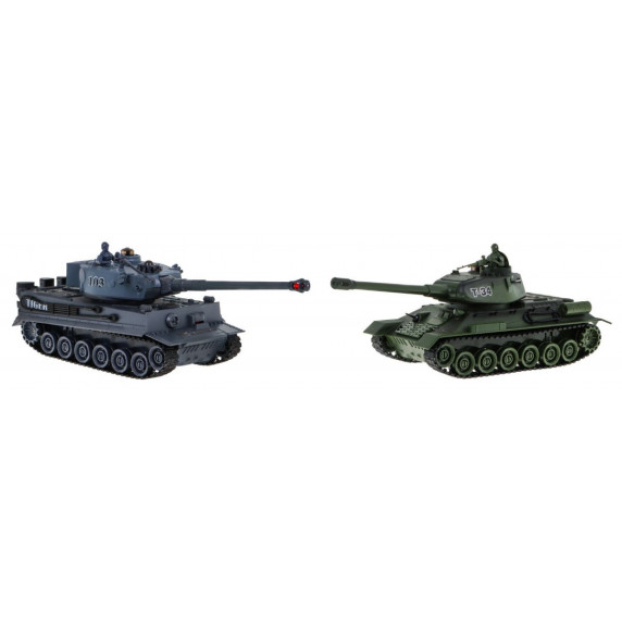 Tank T-34 și Tiger RC 1:28