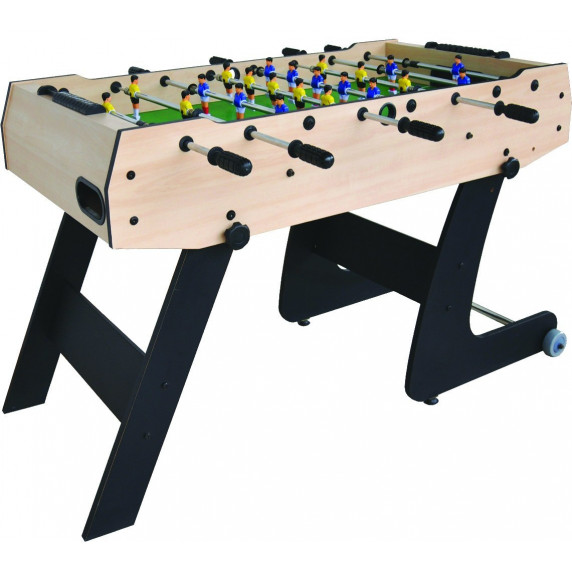Fotbal de masă 121 x 80 x 60 cm - imitație de lemn