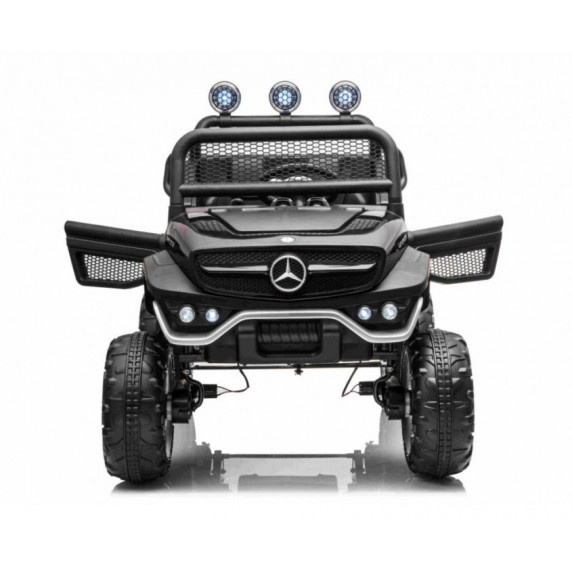 Mașină electrică - negru - Mercedes BENZ UNIMOG