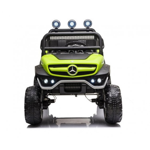 Mașină electrică - verde - Mercedes BENZ UNIMOG
