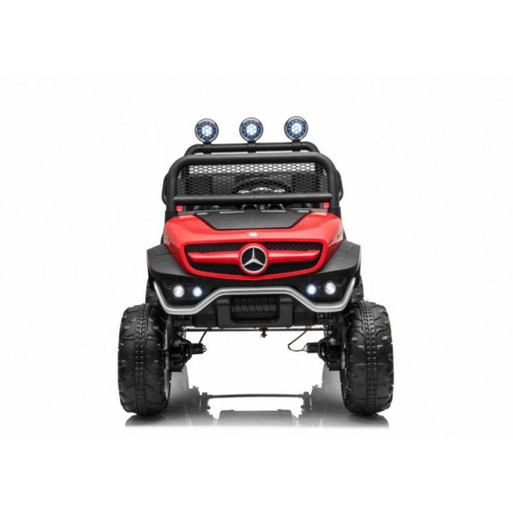 Mașină electrică - roșu - Mercedes BENZ UNIMOG