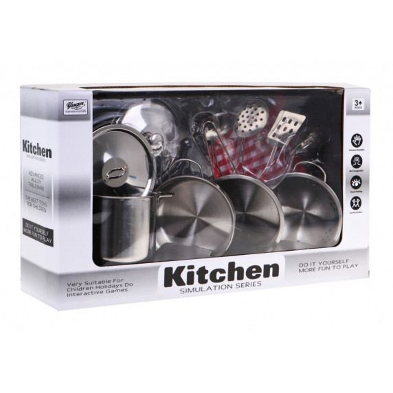 Set ustensile bucătărie pentru copii - Kitchen Simulation Series
