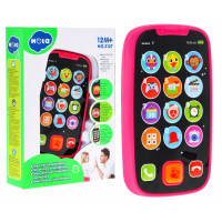 Telefon interactiv de jucărie - HOLA SmartPhone - roz 