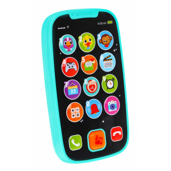 Telefon interactiv de jucărie - HOLA SmartPhone - albastru