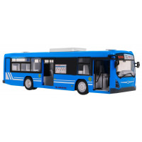 Autobuz cu telecomandă 1:20 - albastru - Inlea4Fun 