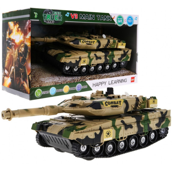 Tanc de jucărie - Inlea4Fun Main Tank Combat