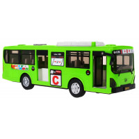 Autobuz de jucărie - verde - Inlea4Fun CITYBUS 