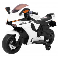 Motocicletă electrică - Inlea4Fun R1 Superbike - alb 