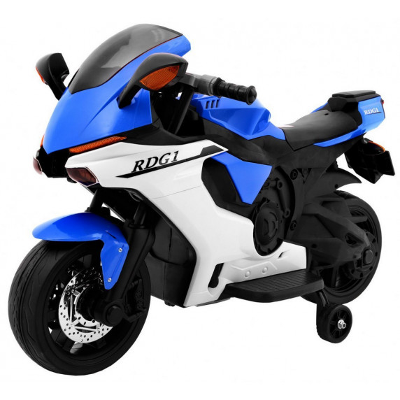 Motocicletă electrică - Inlea4Fun R1 Superbike - albastru