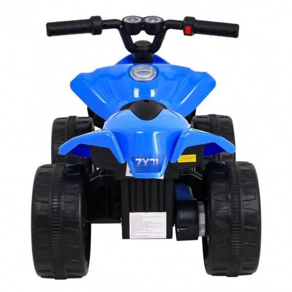 ATV electric pentru copii - Inlea4Fun QUAD Little Monster - albastru