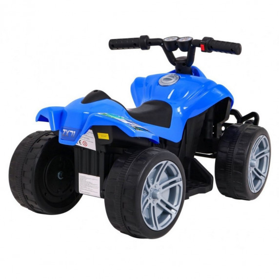 ATV electric pentru copii - Inlea4Fun QUAD Little Monster - albastru