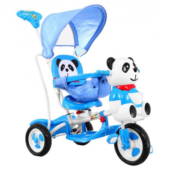 Tricicletă pentru copii - panda - albastru - Inlea4Fun