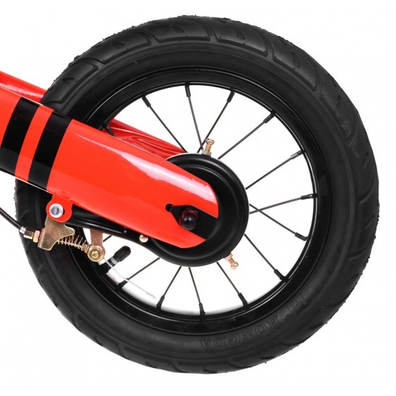 Bicicletă fără pedale - 12" Inlea4Fun Racer - roșu