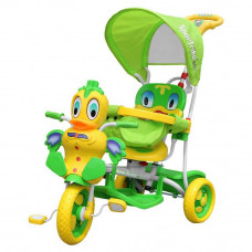 Tricicletă pentru copii- rață - verde - Inlea4Fun Preview