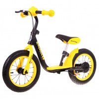 Bicicletă fără pedale - Inlea4Fun Balancer 12" - galben 