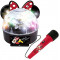 Glob disco mini cu microfon și lumină - Minnie Mouse - Reig