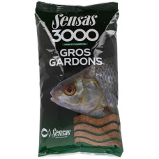 Amestec hrană pentru pești - 3000 Gros Gardons 1 kg - Sensas 00891 Preview