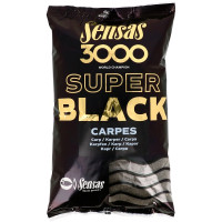 Amestec hrană pentru pești - 3000 Super Black Gardons 1 kg Sensas 11562 