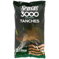 Amestec hrană pentru pești - 3000 Tanches - 1 kg - Sensas 00781 