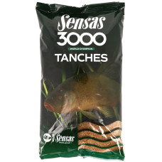Amestec hrană pentru pești - 3000 Tanches - 1 kg - Sensas 00781 