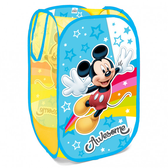 Coș depozitare jucării, pliabil - Mickey Mouse