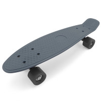 Skateboard - 55x14,5x9,5 cm - Pennyboard 7-BRAND BLACK SMOKE 