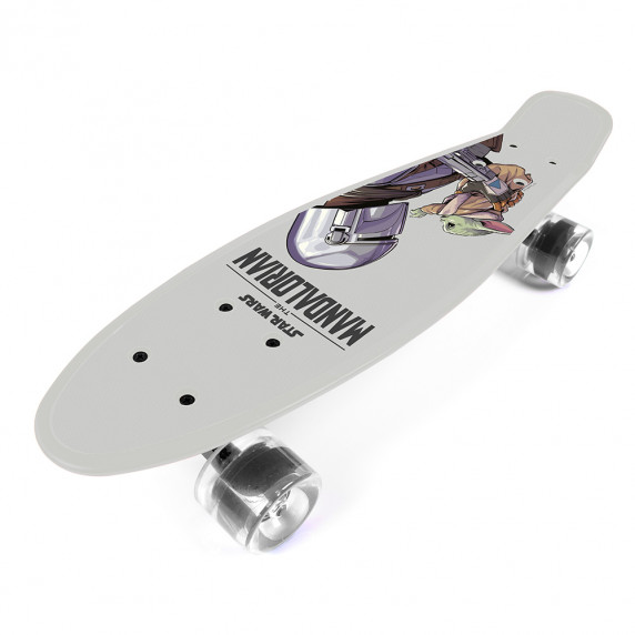 Skateboard - 55 x 14,5 x 9,5 cm - STAR WARS Mandalorian