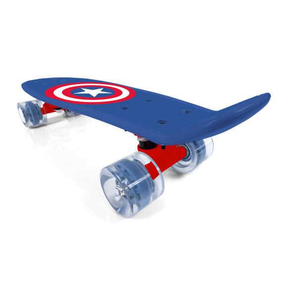 Skateboard - 55 x 14,5 x 9,5 cm - MARVEL Captain America